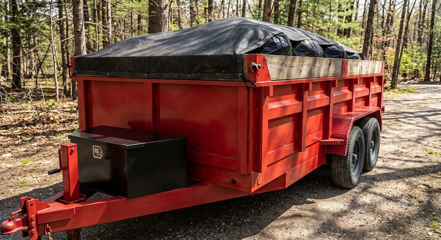 red-dump-trailer
